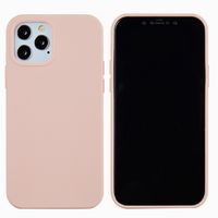 Lunso - Softcase Backcover hoes - iPhone 13 Pro - Roze