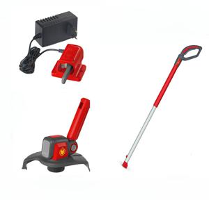 Wolf E-multistar set accu+trimmer+lader+steel