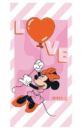 Minnie Mouse strandlaken Love 70 x 140 cm
