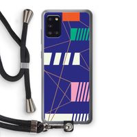 Gestalte 5: Samsung Galaxy A31 Transparant Hoesje met koord