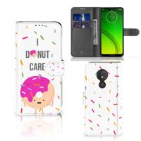 Motorola Moto G7 Power | Book Cover | Donut Roze