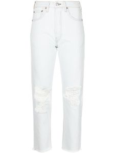 rag & bone jean slim Maya à taille haute - Bleu