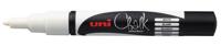 Uni-ball Krijtmarker wit, ronde punt van 0,9-1,3 mm