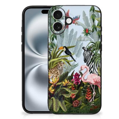 Dierenprint Telefoonhoesje voor iPhone 16 Plus Jungle