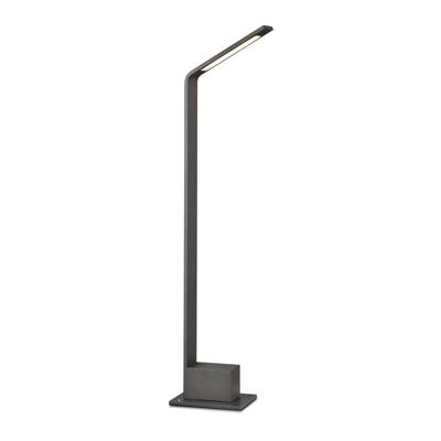 Sally LED sokkellamp - 80cm - 7 Watt - IP65 waterdicht - 4000K neutraal wit - Buitenlamp - Padverlichting - Moderne tuinsokkel - Antraciet