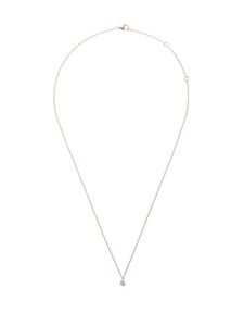 De Beers Jewellers collier Dewdrop en or rose 18ct et diamant