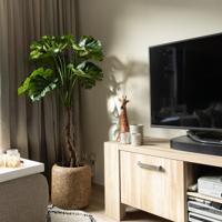 Monstera Deluxe Kunstboom op stam 130cm