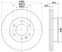 Remschijf 8DD355129281