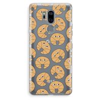 Croissant: LG G7 Thinq Transparant Hoesje Croissant: LG G7 Thinq Transparant Hoesje