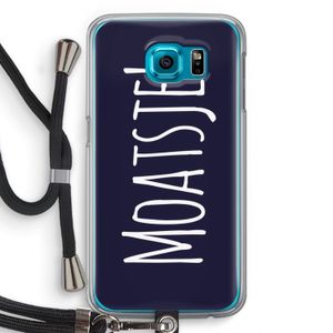Moatsje!: Samsung Galaxy S6 Transparant Hoesje met koord