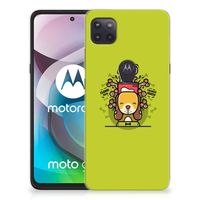 Motorola Moto G 5G Telefoonhoesje met Naam Doggy Biscuit