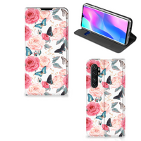 Xiaomi Mi Note 10 Lite Smart Cover Butterfly Roses