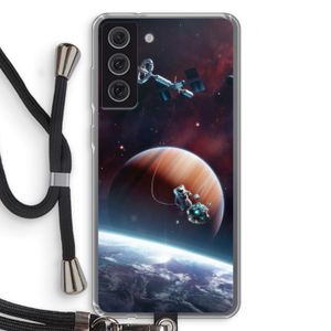 Examiner: Samsung Galaxy S21 FE Transparant Hoesje met koord