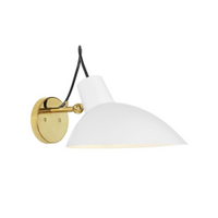 Astep VV Cinquanta Wall Wandlamp - Messing - Wit