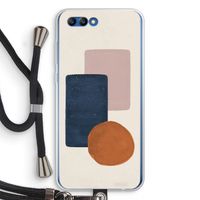 Geo #3: Honor 10 Transparant Hoesje met koord