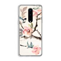 Japanse bloemen: OnePlus 8 Transparant Hoesje