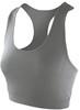 Spiro RT282F Women´s Impact Softex® Crop Top - Cloudy Grey - L (14)