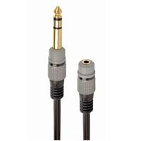 6,35 mm naar 3,5 mm audio-adapterstekker