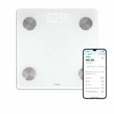 Digitale Personenweegschaal Livoo DOM528W Wit 180 kg