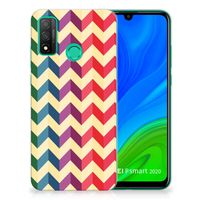 Huawei P Smart 2020 TPU bumper Zigzag Multi Color - thumbnail