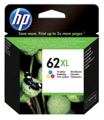 Inktcartridge HP C2P07AE 62XL kleur | 60 stuks Inktcartridge HP C2P07AE 62XL kleur | 60 stuks