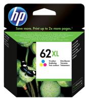 Inktcartridge HP C2P07AE 62XL kleur | 60 stuks