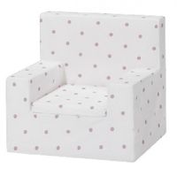 Interbaby kinderstoel Amoroso junior 43 cm schuim/katoen roze - thumbnail