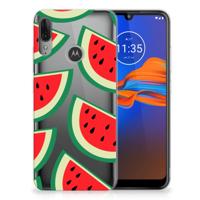 Motorola Moto E6 Plus | Siliconen Case | Watermelons