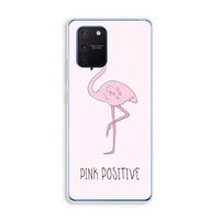 Pink positive: Samsung Galaxy Note 10 Lite Transparant Hoesje