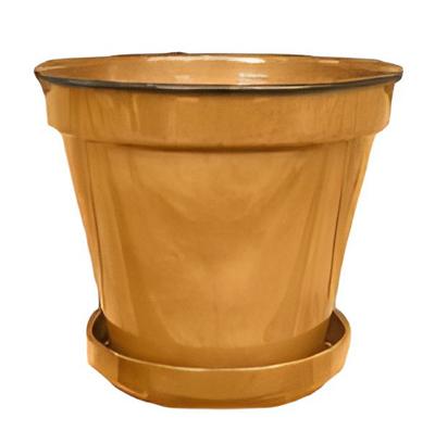 Pot Cylinder Vibrant Geel L - Buitengewoon de boet