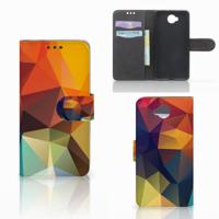 Microsoft Lumia 650 | Book Case | Polygon Color