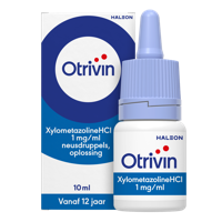 Otrivin Xylometazoline HCI 1 mg/ml Neusdruppels bij een verstopte neus
