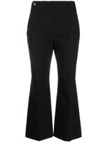 Chloé pantalon court à coupe évasée - Noir - thumbnail