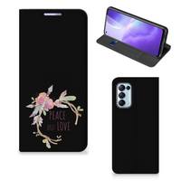 OPPO Find X3 Lite Magnet Case Boho Text - thumbnail