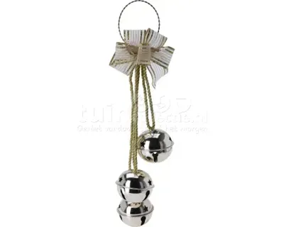 Deurhanger Kerstbellen Goud 44,5cm