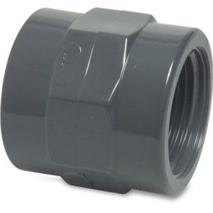 PVC Schroefbus met binnendraad - 50 mm x 1,5 inch