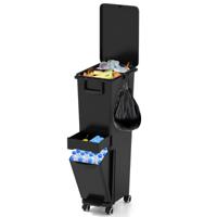 Multifunctionele Afvalbak Keukenafvalbak Plastic Pedaalemmer