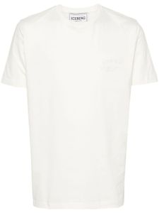 Iceberg t-shirt en coton à logo brodé - Blanc