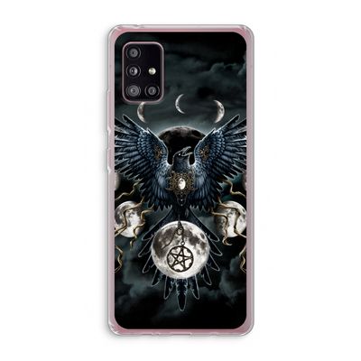 Sinister Wings: Samsung Galaxy A51 5G Transparant Hoesje