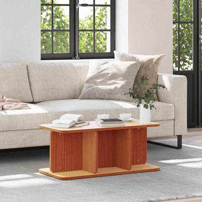 Salontafel Wasbruin 80 x 39.5 x 33.5 cm Massief grenenhout