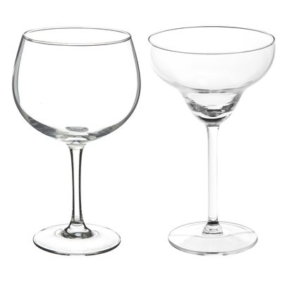 Cocktailglazen set - gin/margarita glazen - 11x stuks Cocktailglazen set - gin/margarita glazen - 11x stuks
