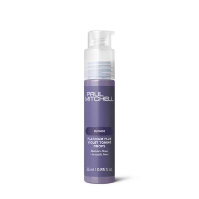 Paul Mitchell Platinum Plus Deep Violet Toning Drops 25ml Paul Mitchell Platinum Plus Deep Violet Toning Drops 25ml