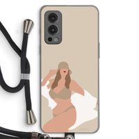 One of a kind: OnePlus Nord 2 5G Transparant Hoesje met koord