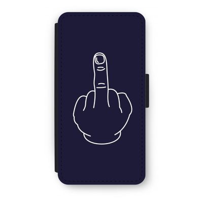 F**k U: iPhone 8 Plus Flip Hoesje