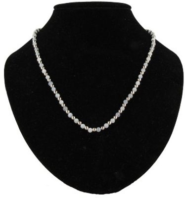 Edelstenen Ketting Aquamarijn - Ibiza love