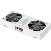 Digitus DN-19 FAN-2-WM-T 19 inch 2 x Ventilator voor patchkast Grijs