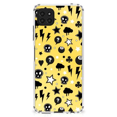 Extreme Case Samsung Galaxy A22 5G Punk Geel