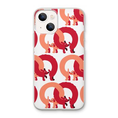 Dogs: iPhone 13 mini Transparant Hoesje