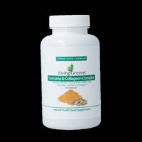 Livinggreens Curcuma & collageen complex 120 Tabletten