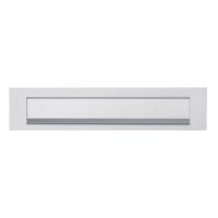 Nemef 3390/01 Briefplaat 3390/01 Rechthoekig comfort | zonder bevestigingsmateriaal - 9339001000